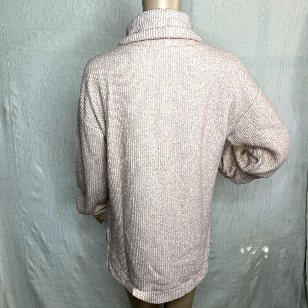 Stradivarius Cowl Neck Knit Sweater View 3
